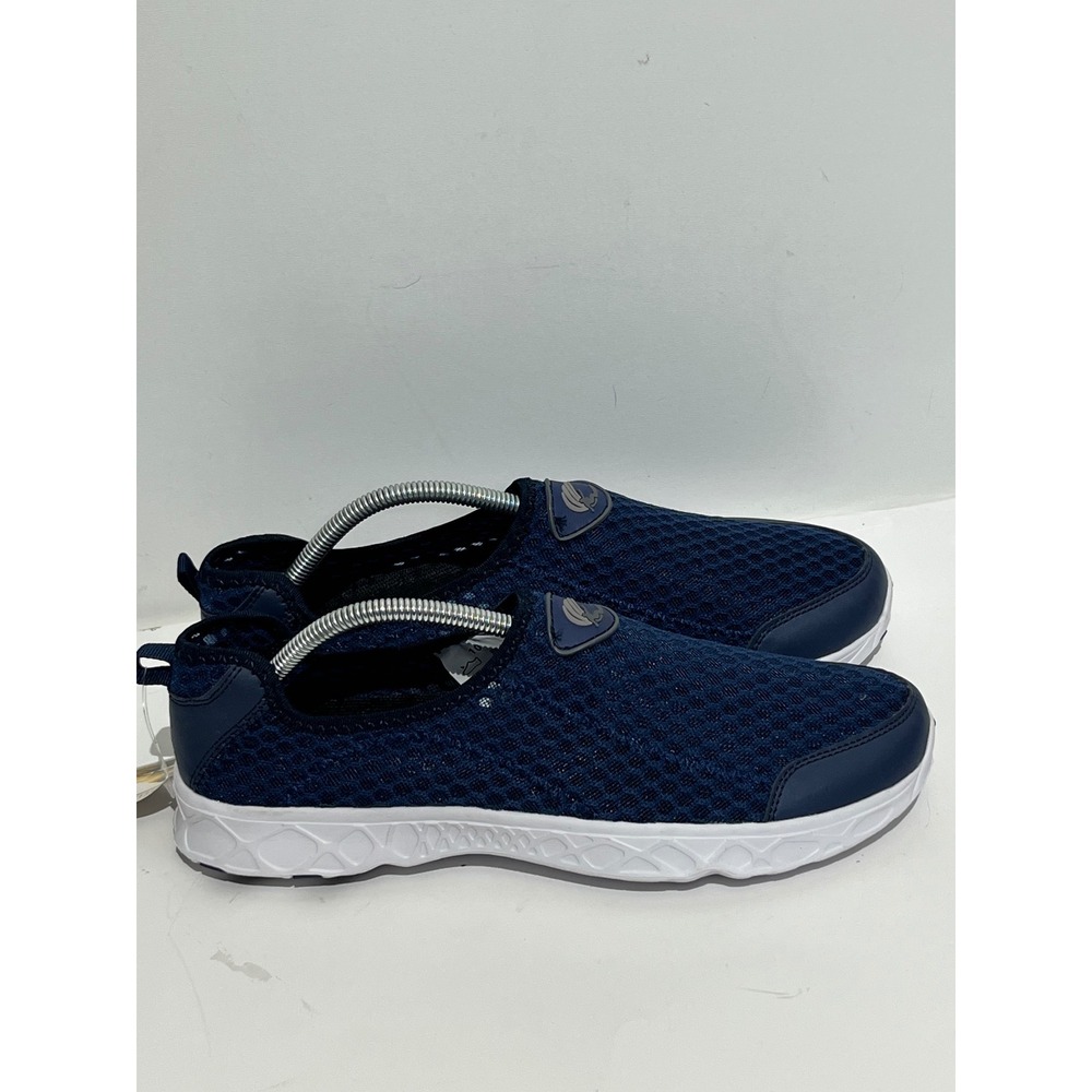 Island Surf Company Mens Navy Blue Mesh Slip‎ On Water Shoes Size 10 NEW